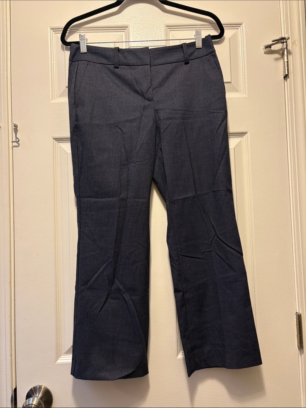 Ann Taylor Wide Leg Pants in Navy Blue